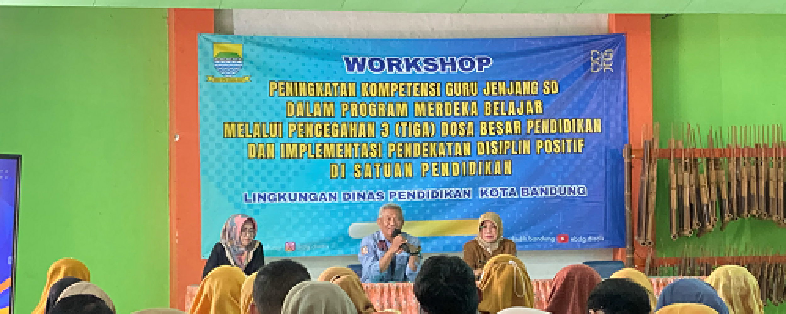 Workshop Peningkatan Kompetensi Guru Dalam Program Merdeka Belajar Melalui Pendekatan Disiplin Positif