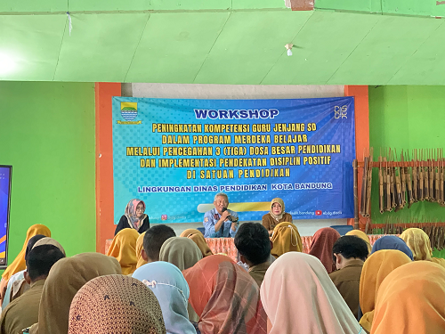 You are currently viewing Workshop Peningkatan Kompetensi Guru Dalam Program Merdeka Belajar Melalui Pendekatan Disiplin Positif