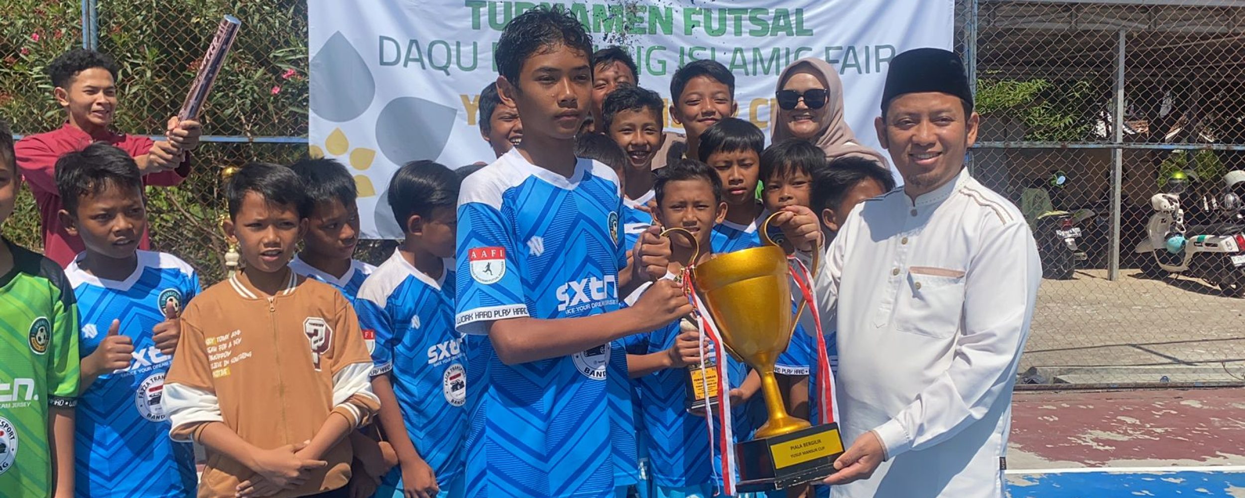 Juara! SD Negeri 198 Mekarjaya Raih Juara Pertama di Turnamen Futsal Yusuf Mansyur Cup 2023