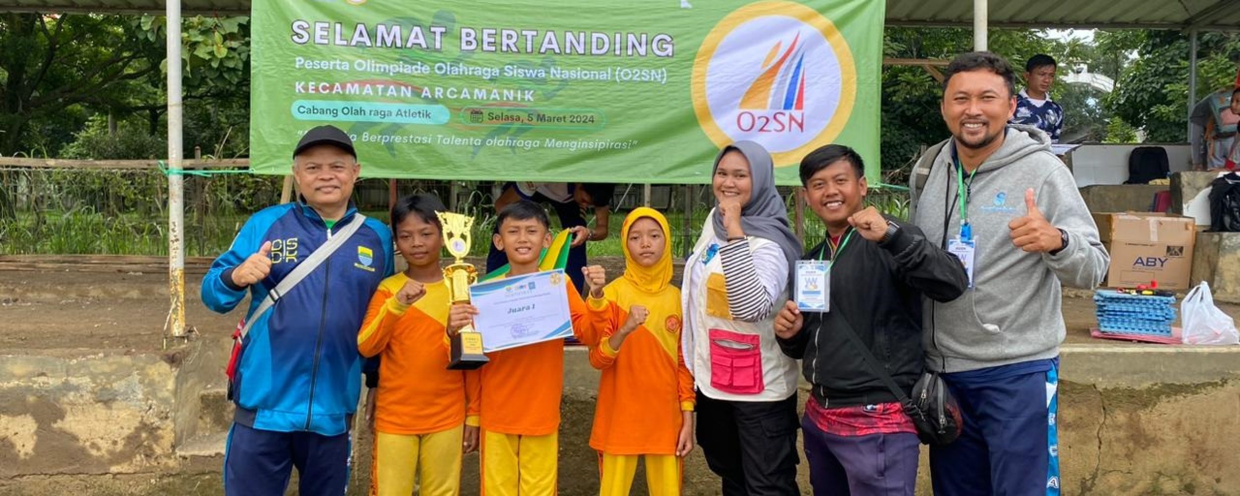 SDN 198 Mekarjaya Raih Juara 1 Atletik dan Juara 2 Renang di O2SN Kecamatan Arcamanik