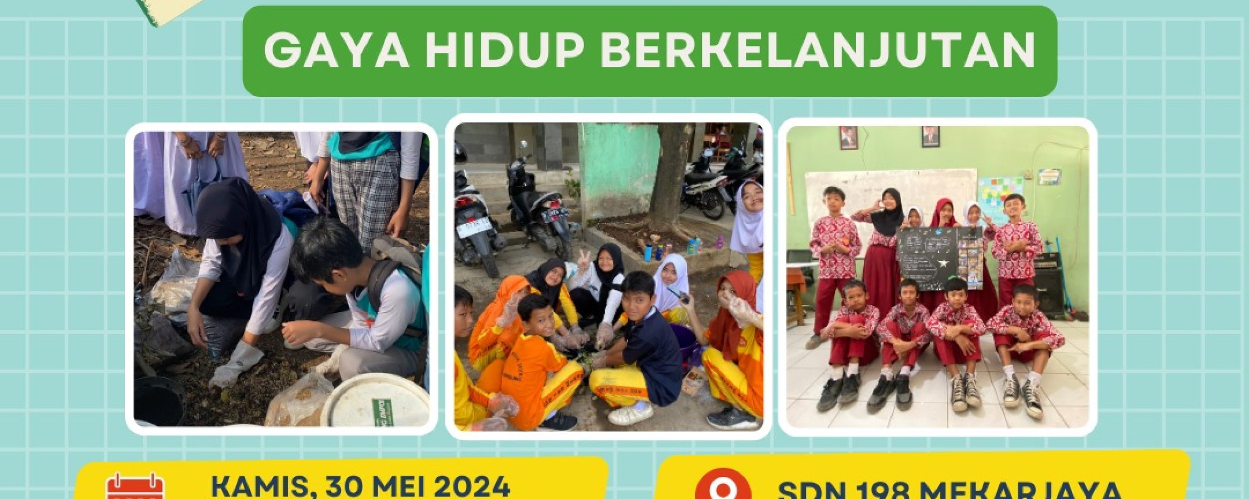 Gegap Gempita Gelar Expo Proyek P5 SD Negeri 198 Mekarjaya Kota Bandung Dengan Tema Gaya Hidup Berkelanjutan