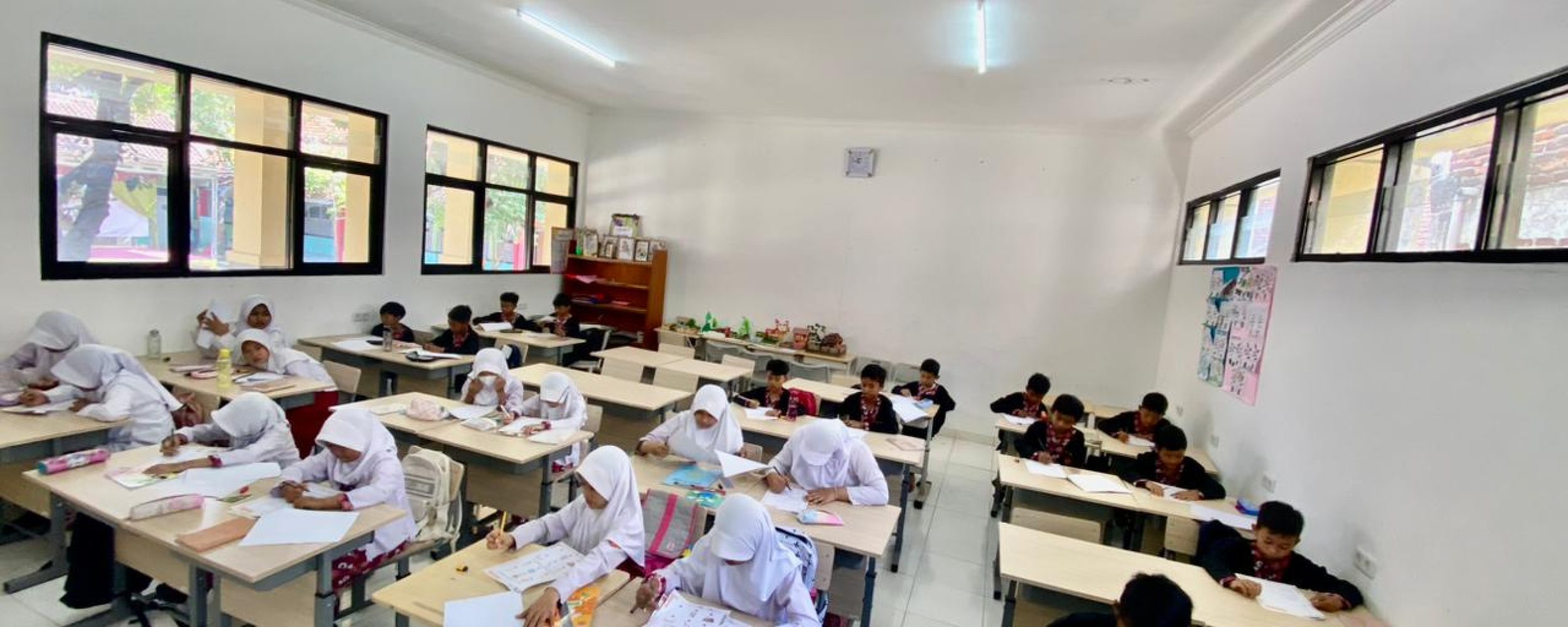 Ruang Kelas Kreatif di SDN 198 Mekarjaya Jadi Inspirasi Belajar Siswa