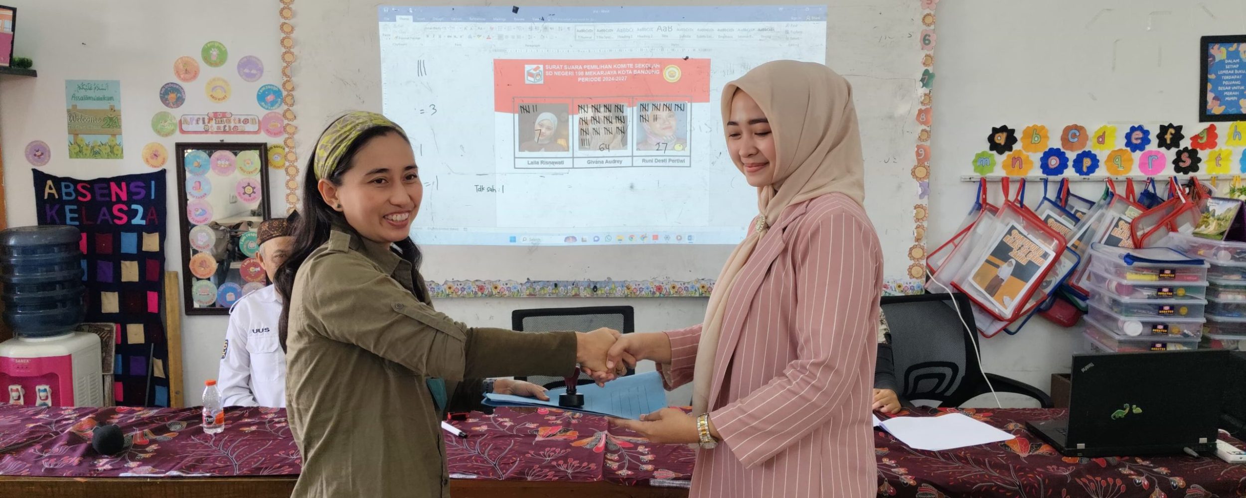 Givana Audrey Terpilih Sebagai Ketua Komite SDN 198 Mekarjaya Periode 2024-2027