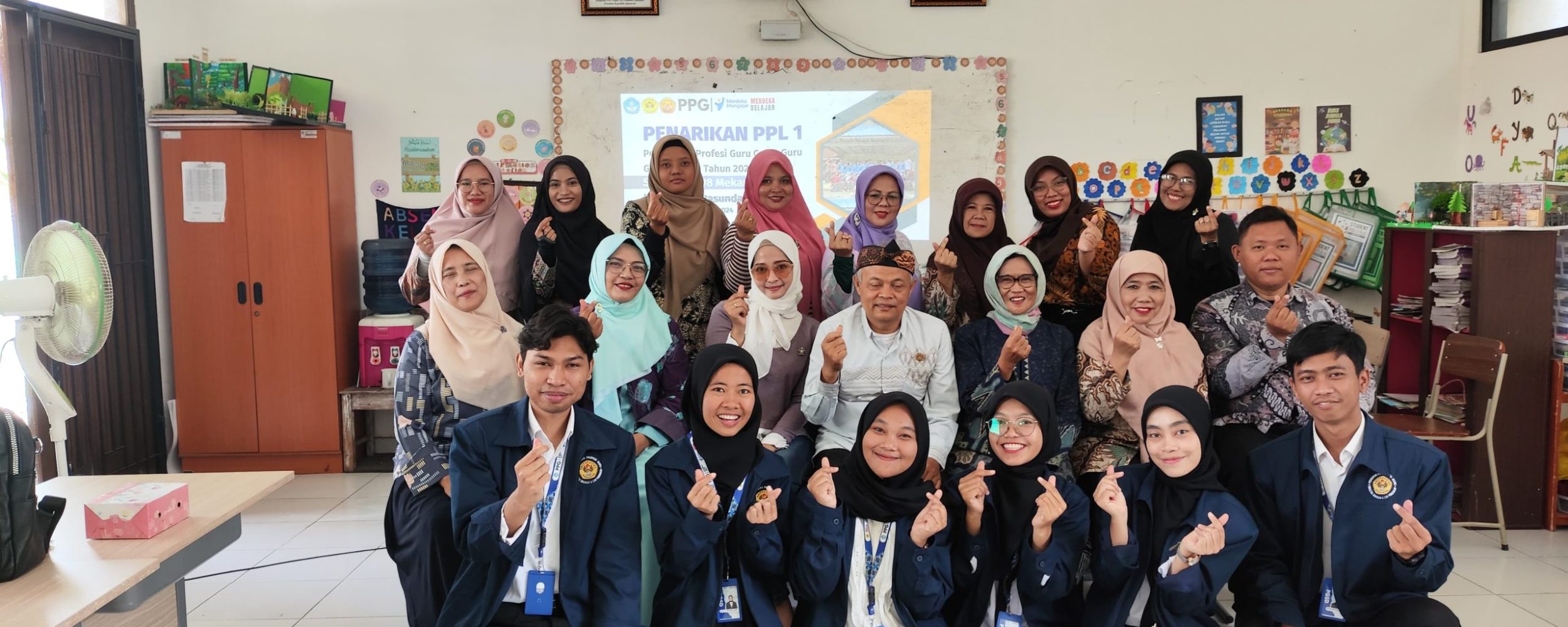 Penarikan dan Pelepasan Mahasiswa PPL – PPG Tahap I Gelombang II Tahun 2024 Universitas Pasundan di SDN 198 Mekarjaya Kota Bandung