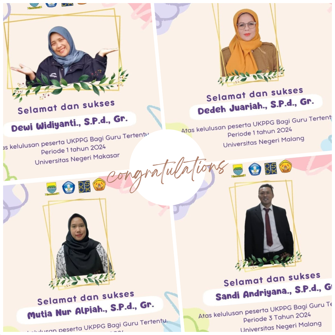 You are currently viewing Empat Guru SDN 198 Mekarjaya Berhasil Lulus Program PPG Guru Tertentu