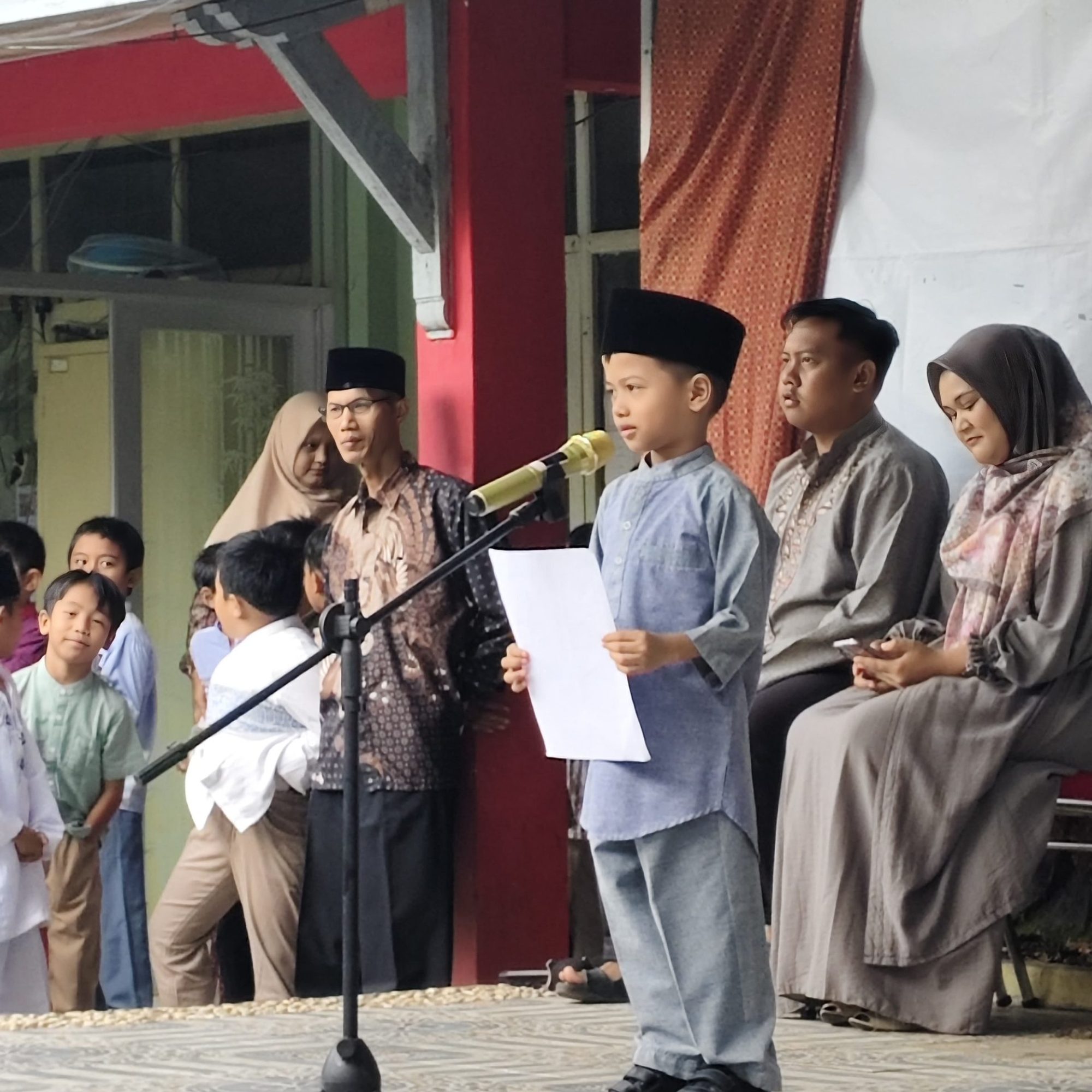 Pelaksanaan Isra’ Mi’raj di SD Negeri 198 Mekarjaya Kota Bandung Berlangsung Khidmat