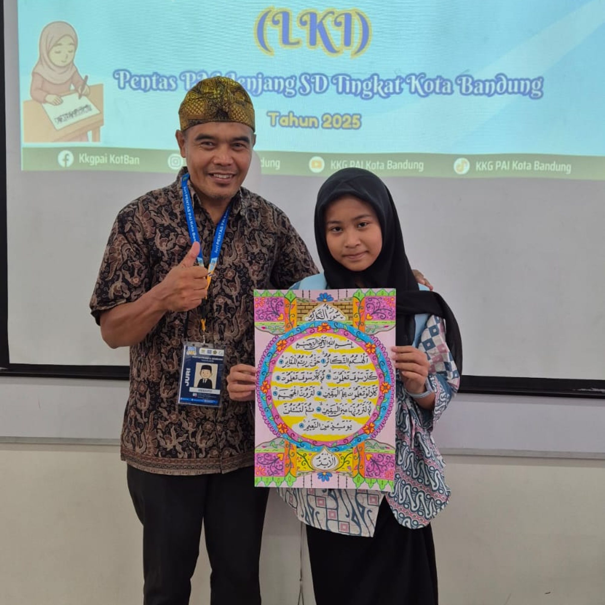 Kanaya Anindya Qairen, Wakil Kecamatan Arcamanik di Pentas PAI Kota Bandung