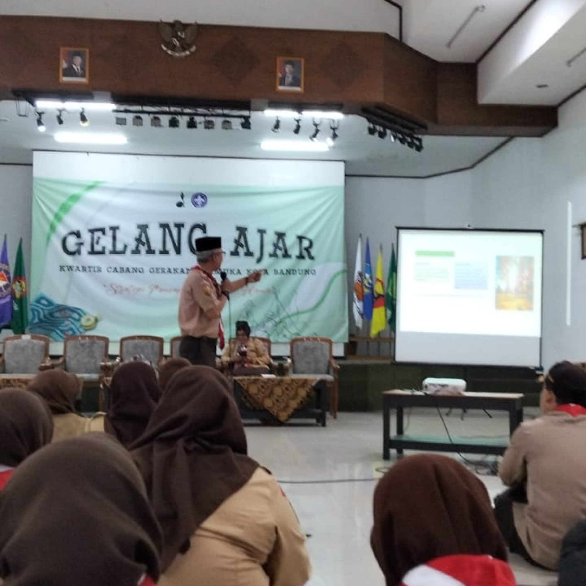 SDN 198 Mekarjaya Mengikuti Gelang Ajar Pramuka, Tingkatkan Kompetensi Pembina