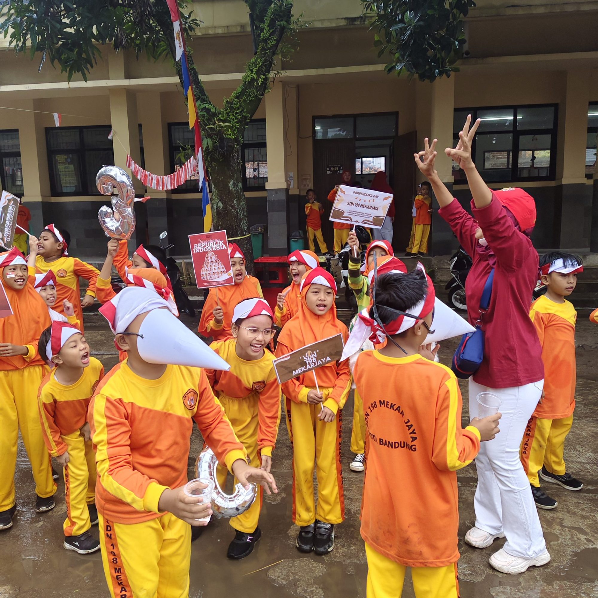 Pesta Kemerdekaan SDN 198 Mekarjaya, Meriahkan Hari Kemerdekaan dengan Berbagai Lomba Unik