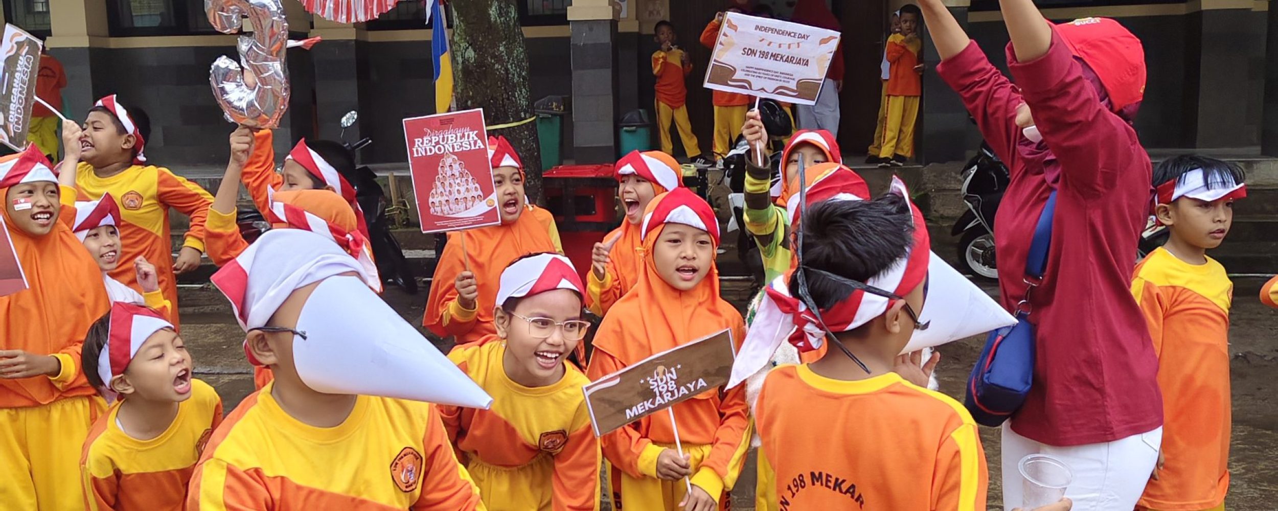 Pesta Kemerdekaan SDN 198 Mekarjaya, Meriahkan Hari Kemerdekaan dengan Berbagai Lomba Unik