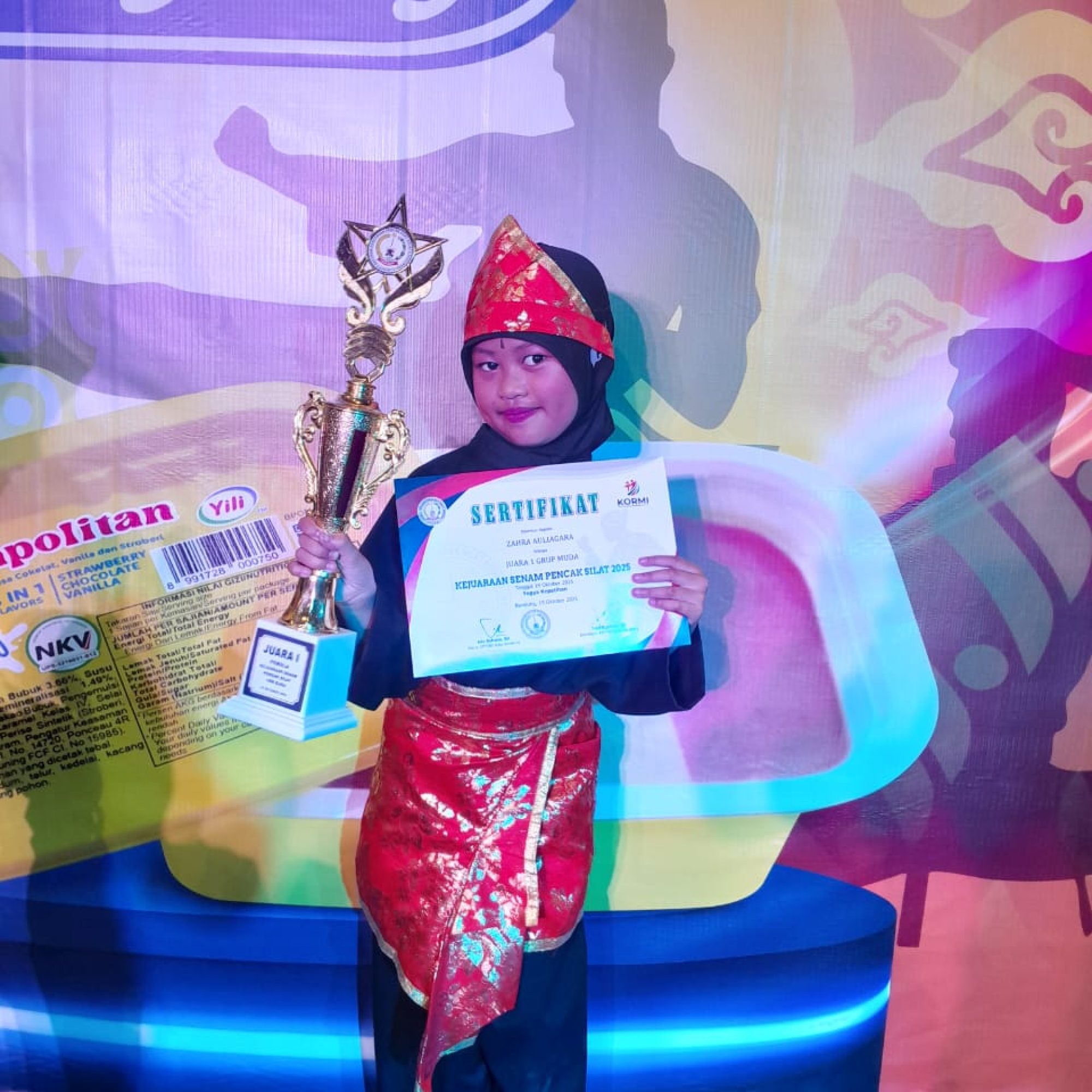 SISWI SDN 198 MEKARJAYA RAIH JUARA DALAM KEJUARAAN SENAM PENCAK SILAT 2025