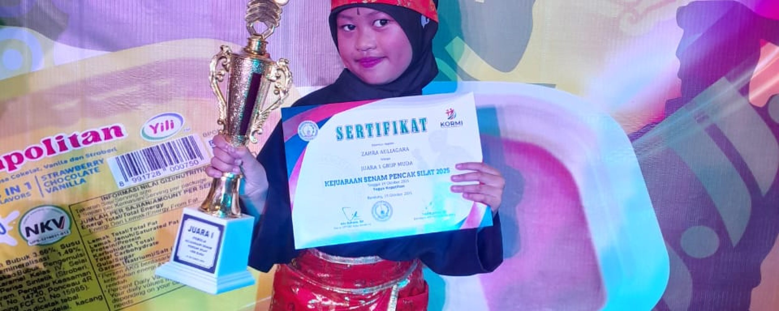 SISWI SDN 198 MEKARJAYA RAIH JUARA DALAM KEJUARAAN SENAM PENCAK SILAT 2025
