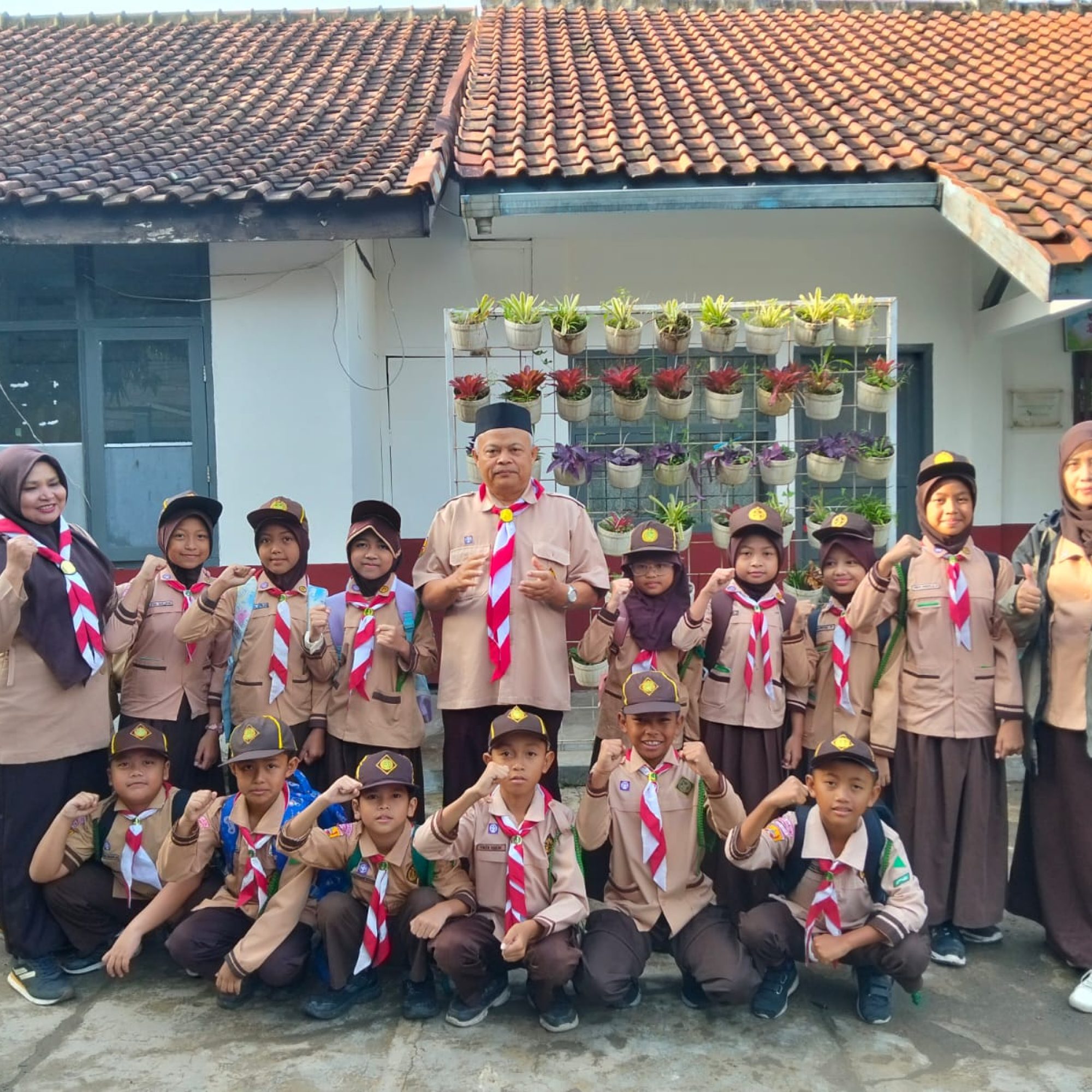 Pramuka SDN 198 Mekarjaya Ikuti Pesta Siaga di Kwarran Arcamanik Kota Bandung