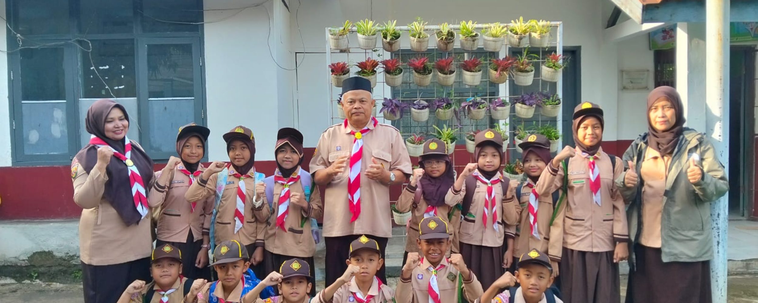 Pramuka SDN 198 Mekarjaya Ikuti Pesta Siaga di Kwarran Arcamanik Kota Bandung