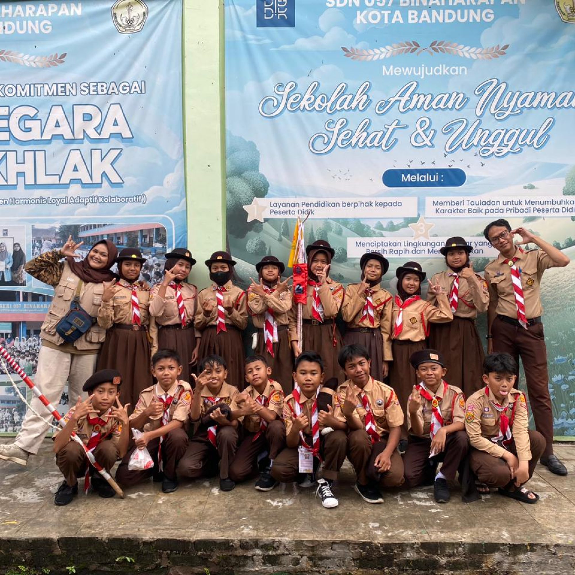 Pramuka Penggalang SDN 198 Mekarjaya Raih Prestasi Gemilang di Ajang Pramuka Tingkat Kecamatan Arcamanik
