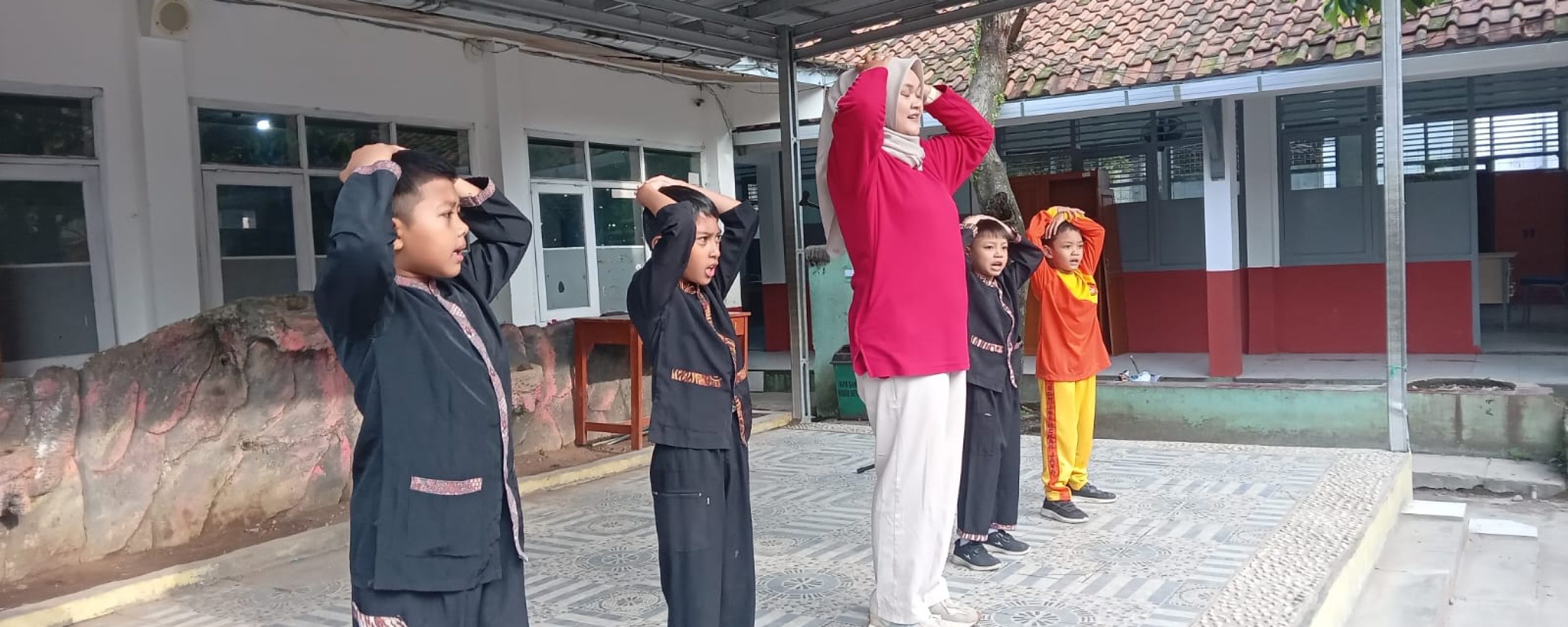 Siaga Bencana, SDN 198 Mekarjaya Gelar Simulasi Evakuasi Gempa Bumi