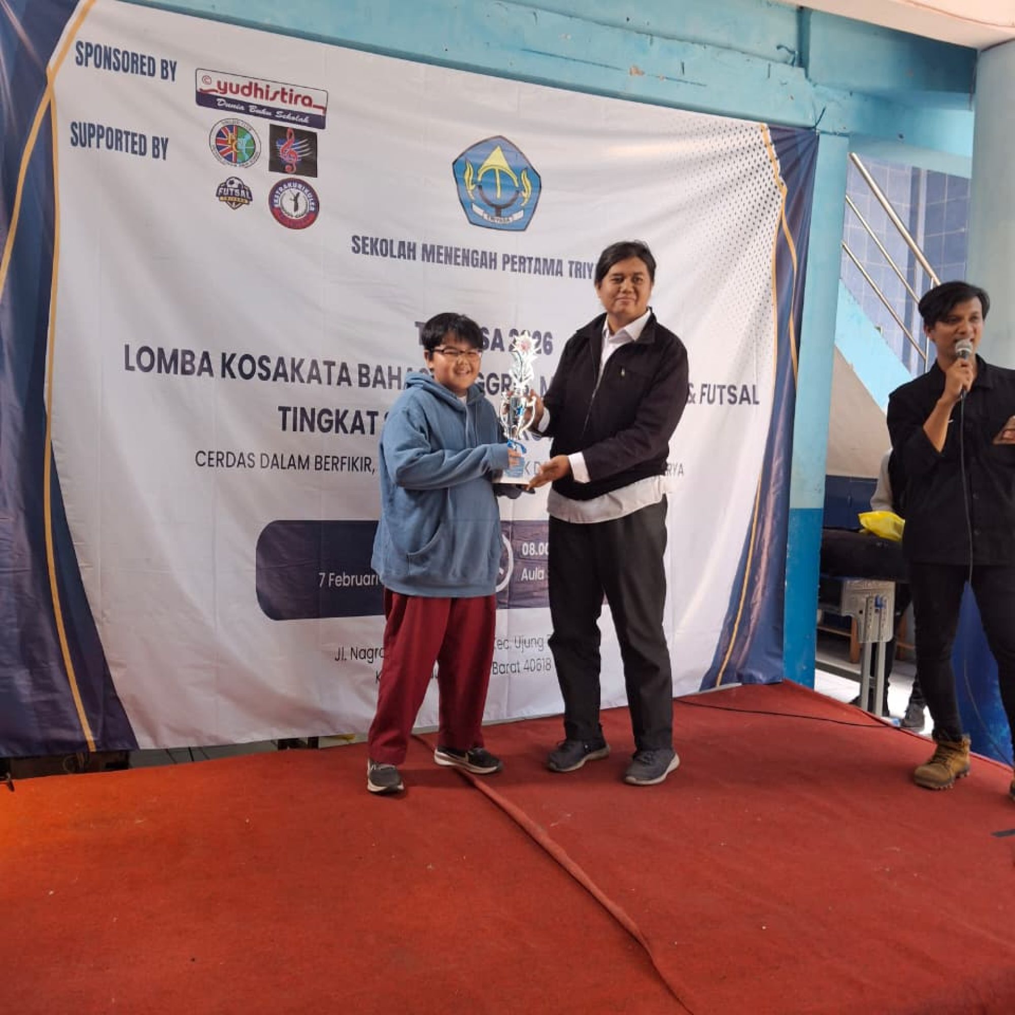 Genta Hertama Senjaya Raih Juara 3 English Vocabulary Building Kategori A di Triyasa Competition 2026