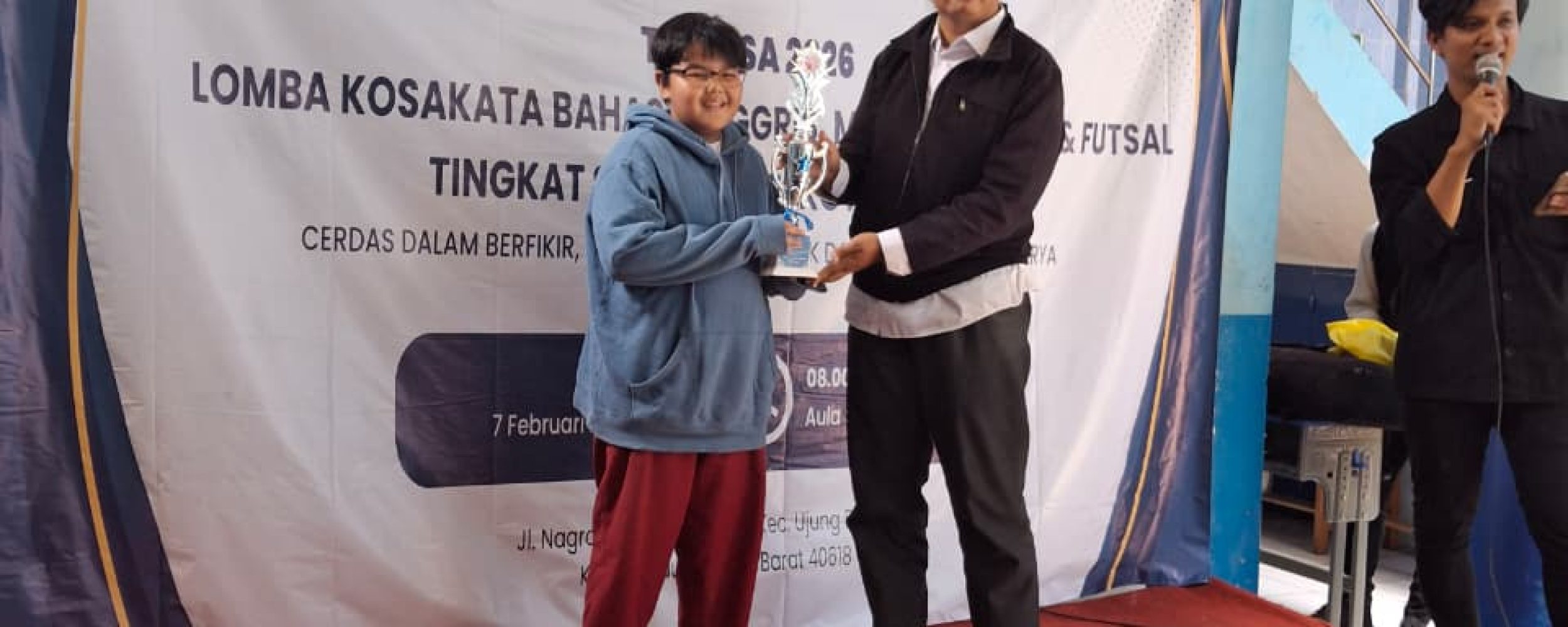 Genta Hertama Senjaya Raih Juara 3 English Vocabulary Building Kategori A di Triyasa Competition 2026